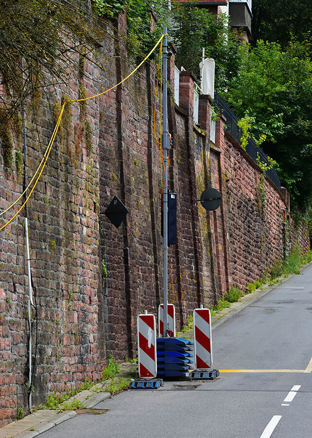 Ampelinstalation in Heidelberg